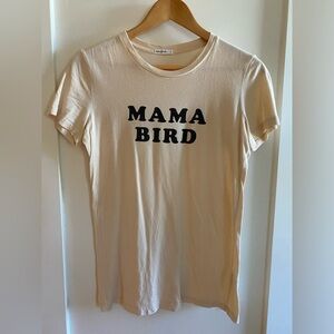 The Bee and the Fox mama bird tee L